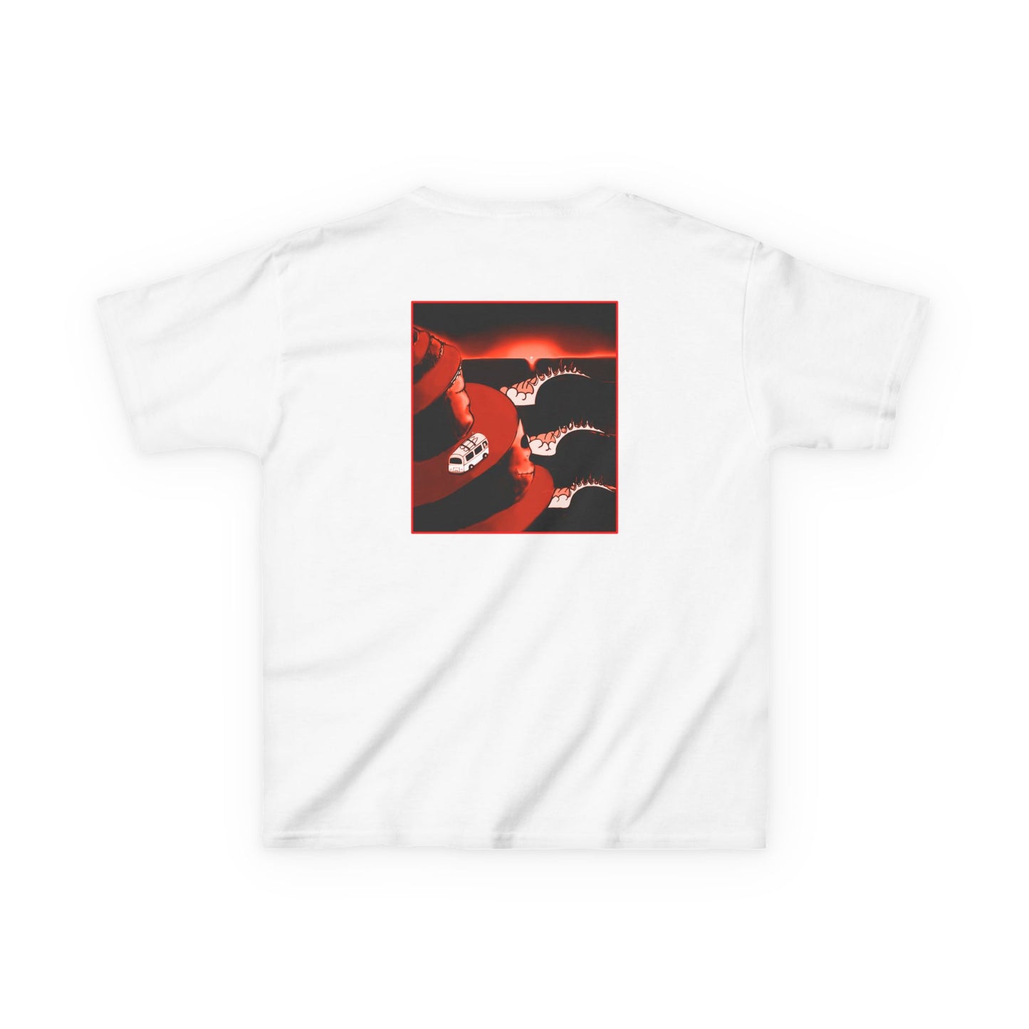Swell Path Kids T-Shirt | Red