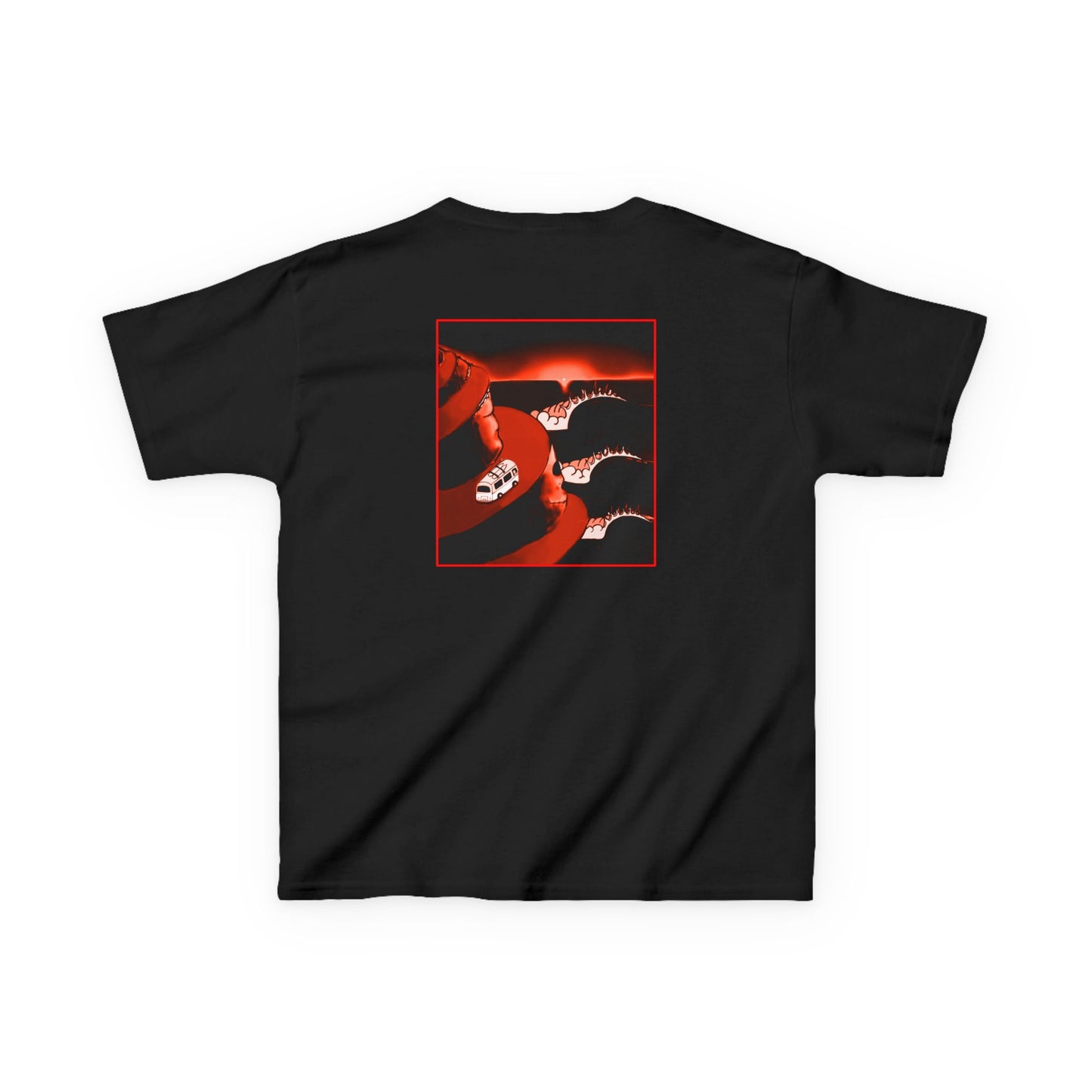 Swell Path Kids T-Shirt | Red