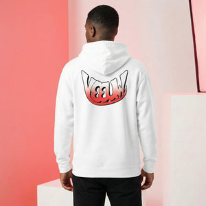 YEEUW Red/White Hoodie